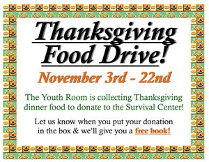 Youth Room Thanksgiv Youth Room Thanksgiv